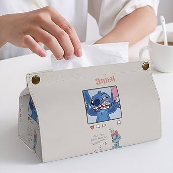 スティッチ ティッシュケース Amazon｜ティッシュケース おしゃれ PUレザー スティッチ